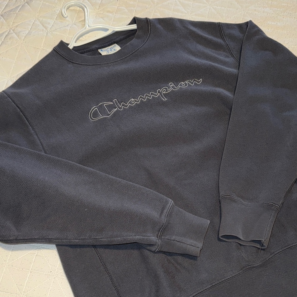 Champion Dark Gray Crewneck Sweater